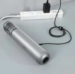 Авто бездротовий пилосос Baseus A3 Car Vacuum Cleaner (CRXCQA3-0S) Silver - мініатюра 3