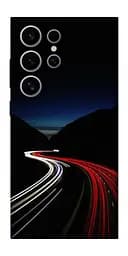 Чохол Demsky Червоно-біла дорога для Samsung Galaxy S25 Ultra