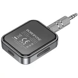 Bluetooth аудіо ресивер Borofone BC55 Suave (AUX 3.5mm) Black - мініатюра 5