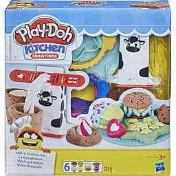 Набор для творчества с пластилином Hasbro Play-Doh Kitchen Creations Milk and Cookies Set (E5112_E5471) 