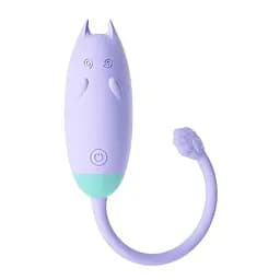 Кліторальний вібратор кішечка Lilo "We Love QiQi" USB фіолетовий