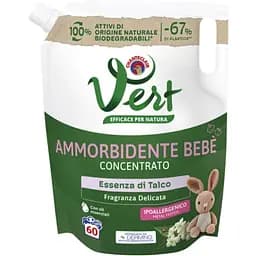 Пом'якшувач для дитячого одягу Chante Clair Vert Bebe концентрований 60 прань 1.2 л