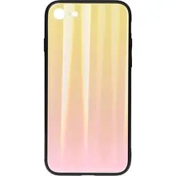 Чохол-накладка Toto Aurora Print Glass Case Apple iPhone 6/6S Pink
