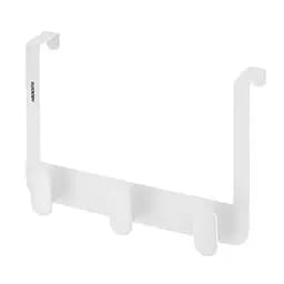 Дверний вішак Ardesto Minimalism на 3 гачка білий 30 x 3 x 20 см (ARHB3109W)