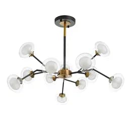 Люстра Brille молекула галогенна G9 5W BK (BL-919S/12)