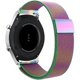 Металевий ремінець Watchbands Milanese Loop для Samsung Gear S3 Samsung Galaxy Watch 46mm Silver - Colorful (WB004METALCOLORFUL)