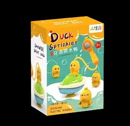  Игрушка для купания утята с душем и моторной лодкой  