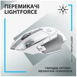 Миша Logitech G502 X LIGHTSPEED White (910-006189) - мініатюра 2