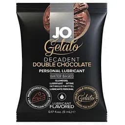Лубрикант на водній основі System JO Gelato Decadent Double Chocolate 5 мл