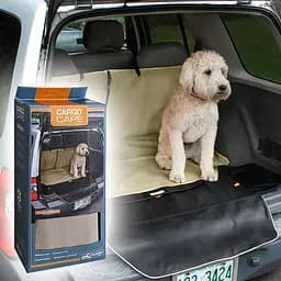 Kurgo Cargo Cape накидка в багажник для перевезення собак Пісочний | 132х154.2 см