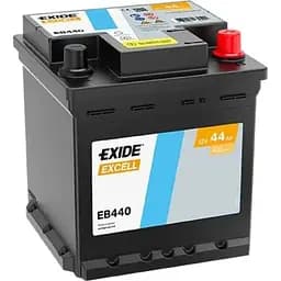 Автомобільний акумулятор Exide Excell 6СТ-44Ah АзЕ 400A EN EB440 (3661024034500)