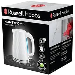 Електрочайник Russell Hobbs Honeycomb 1.7 л білий (26050-70) - мініатюра 2