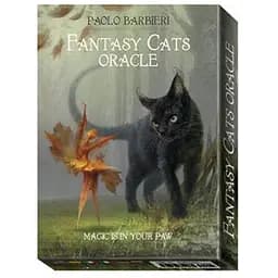 Карти Scarabeo Фентезі Оракул Котів (Barbieri Fantasy Cat Oracle Tarot by Paolo Barbieri) (ВР_КТФОК)