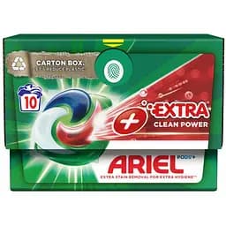 Капсули для прання Ariel Pods All-in-1 Сила екстраочищення 10 шт. - мініатюра 2
