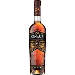 Бренди Украины Aznauri 5 звезд, 40%, 0,5 л (690231)