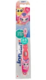 Дитяча зубна щітка Jordan Step 2, 3 - 5 років, м'яка, червоний