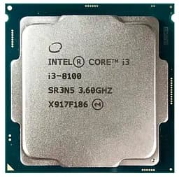 Процесор Intel Core i3 8100 (BX80684I38100) (Socket 1151 v2, 4T, 3.6 ГГц, Box) Б/в