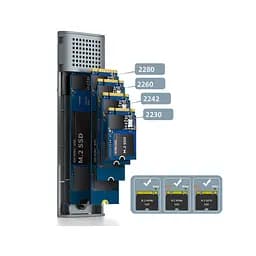 Кишеня зовнішня Maiwo M.2 SSD (K1689) - мініатюра 7