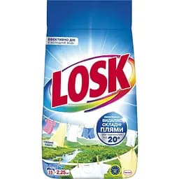 Пральний порошок Losk автомат Гірське Озеро 2.25 кг