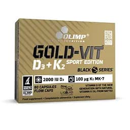 Вітаміни та мінерали Olimp Sport Nutrition Sport Edition Gold-Vit D3+K2, 60 капсул