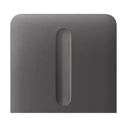 Кнопка Ajax SideButton (Dimmer) vertical grey/сіра для LightSwitch Dimmer Jeweller (26-00544)
