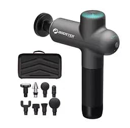 Перкусійний масажер Booster Lightsaber 4000mah (8 насадок)