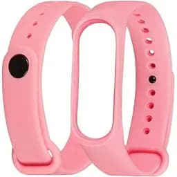 Ремінець силіконовий Anchor для Xiaomi Mi Band 4/ Band 3 Пудровий