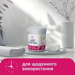 Ватні палички Lady Cotton в банці 100 шт. - мініатюра 2