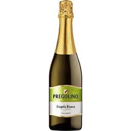 Напій винний слабоалкогольний газований Pregolino Fragola Bianco, напівсолодкий, 8,5% 1.5 л (2 шт. х 0.75 л) - мініатюра 2