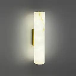 Бра Line F з імітацією мармуру з латунним корпусом Ø8х30 см Арт. WJ366/80*300H