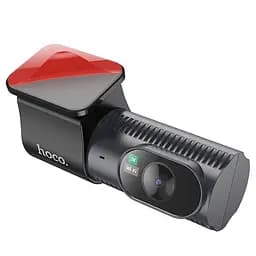 Відеореєстратор Hoco DV8 2K Display Hidden Driving Recorder (with rear camera) Black - мініатюра 3