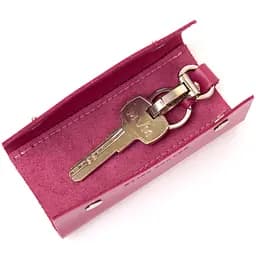 Шкіряна ключниця GRANDE PELLE 11.3х4.5х2 см acs0025843 - мініатюра 3