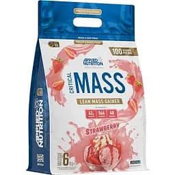 Гейнер Applied Nutrition Critical Mass Professional, 6 кг - Полуниця