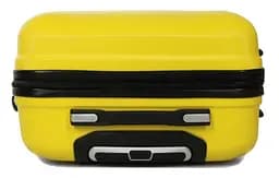 Валіза велика L Madisson Snowball 32303 пластикова 105л Жовтий - мініатюра 6