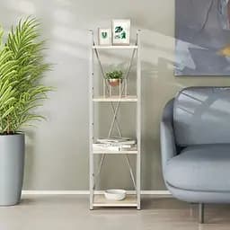 Етажерка 4/34 Серії Коннект 120x34x28 сірий ДСП Дуб Сан-Марино 16мм FRD-104284