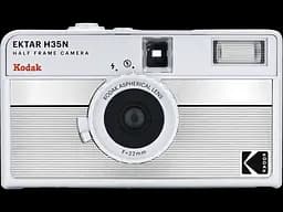 Плівкова фотокамера Kodak EKTAR H35N Camera Striped Silver