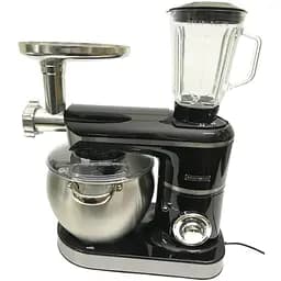 Кухонний комбайн тістоміс блендер 3 в 1 Royalty Line RL-PKM-2200 Black