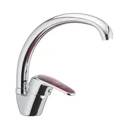 Змішувач для кухні CRON MAGIC 777 червона ручка (CR0117)