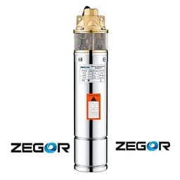 Насос глибинний вихровий Zegor 4SKM100A без пульта 20 м кабеля 30412 - мініатюра 2
