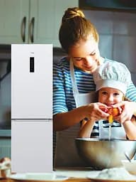 Холодильник TCL RB315WM1110 185х60х63см 2 двері Х-219 л М-87 л A+ NF Білий (RB315WM1110) - мініатюра 9