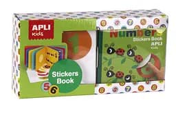 Моя перша книга з наклейками Apli Kids Цифри (17520)