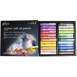 Пастель олійна Mungyo MOPV-24 м'яка 24 кольори