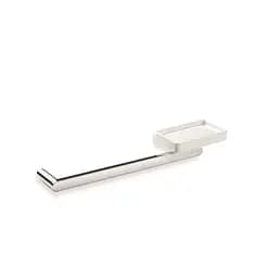 Полотенцедержатель с мыльницей Stilhaus Living хром LV6908, Белый