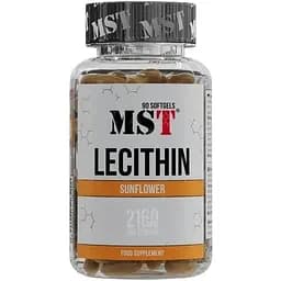 Лецитин MST Lecithin Sunflower, 90 капсул