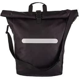 Велосипедная сумка Bikemate на багажник с дождевиком 22L черная sum0028924