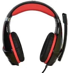 Гарнітура Microlab G6 3.5 мм+USB Black-Red - мініатюра 2