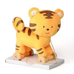 Игрушечный тигр на веревочке IK66