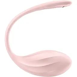 Виброяйцо Satisfyer Ribbed Petal Rose