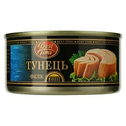 Тунець Best Time філе в олії 185 г (901886)