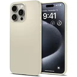 Чохол Spigen Thin Fit Mute Beige для iPhone 15 Pro (ACS06694)